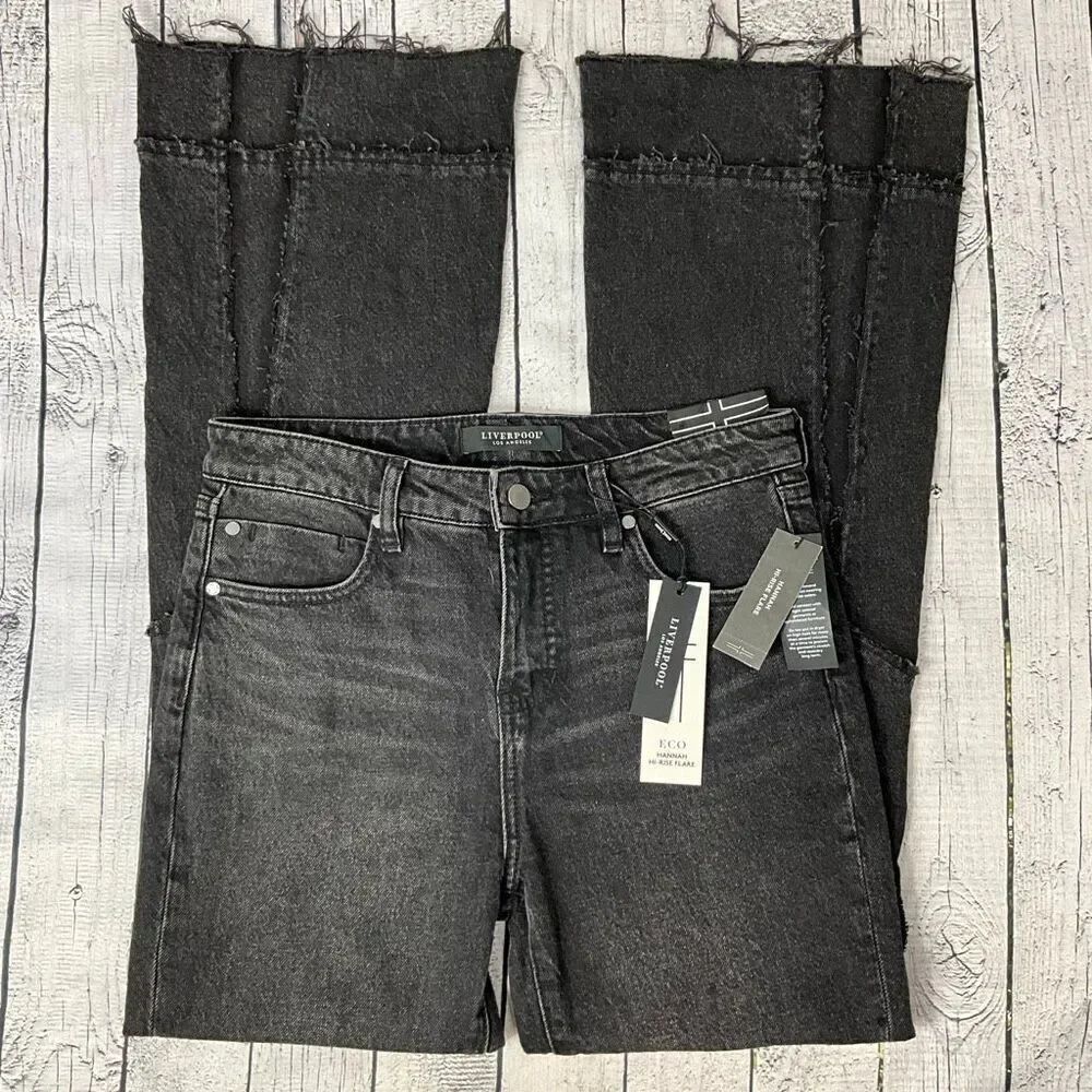 LIVERPOOL Hannah High Rise Flare Jeans